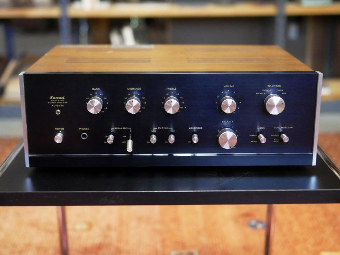Sansui AU-555A – A gorgeous, gem of an amp. – Bargain Audio Blog
