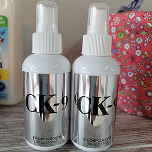 ck9 dog cologne