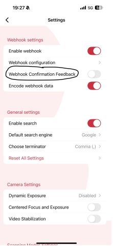 Introducing Barkoder S Webhook Free App Feature - Premium Minimal Picture - 4K
