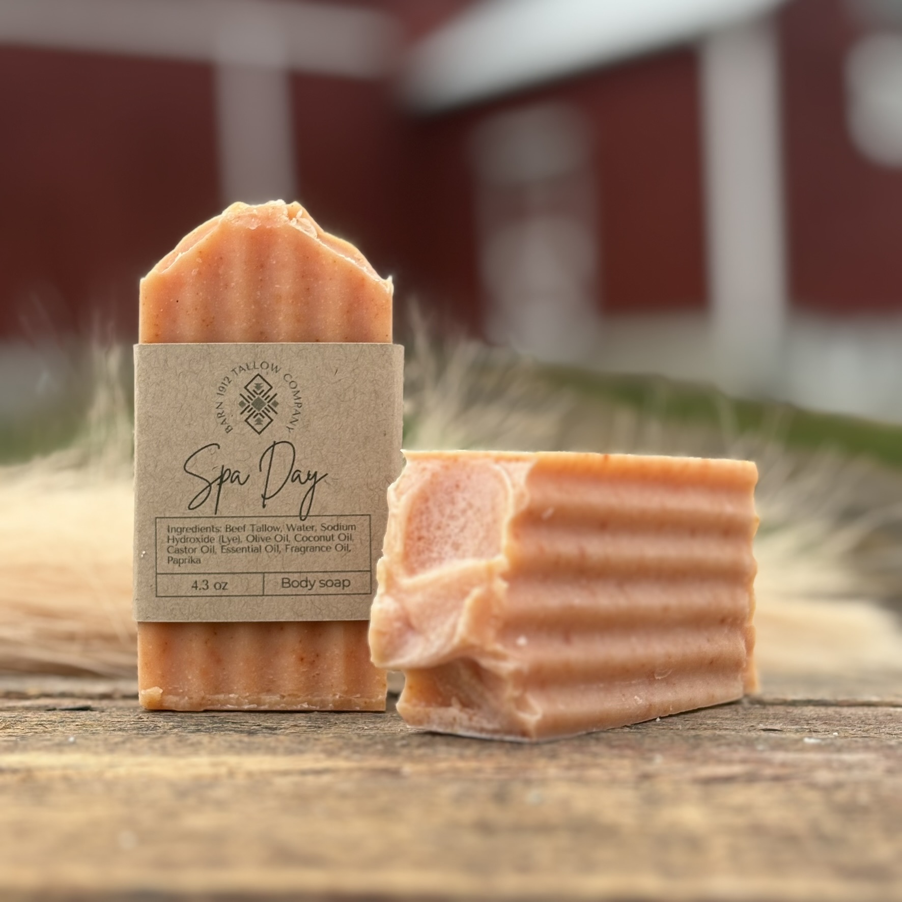 Spa Day - Tallow Soap Bar