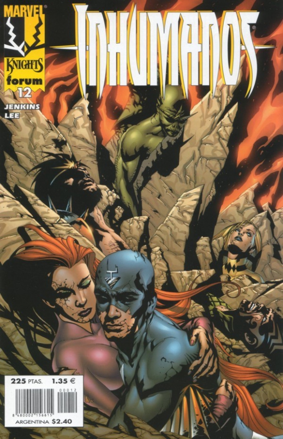Marvel Knights Inhumanos nº 12