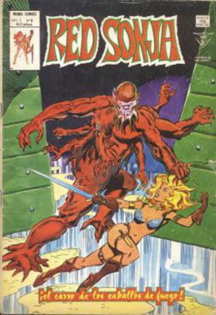 Red Sonja Vertice Vol. 1 Nº 8
