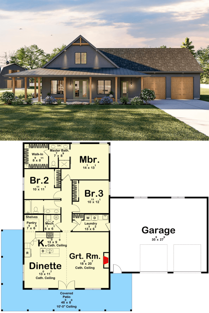 Barndominium floor plans