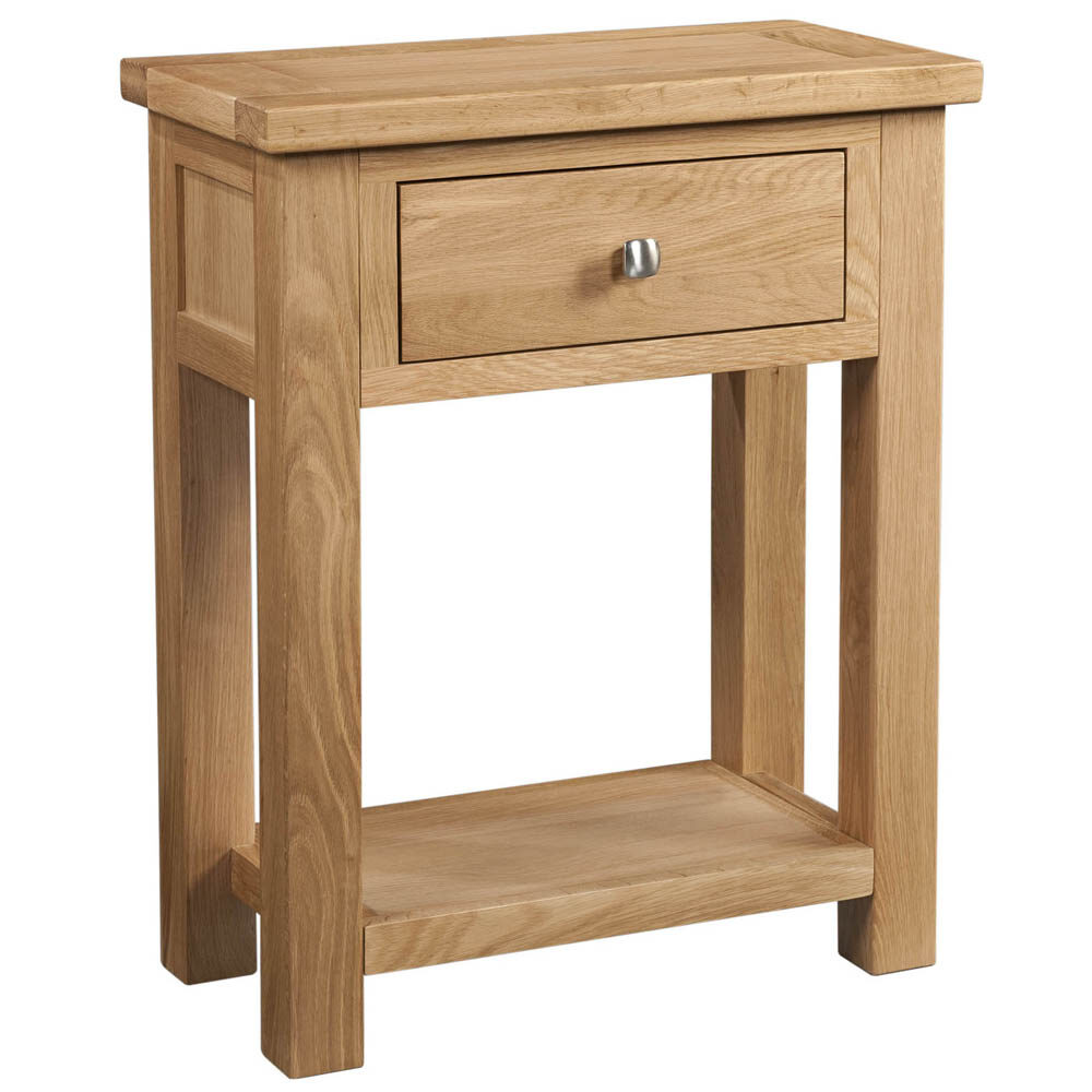 Cambridge Oak 1 Drawer Console Table