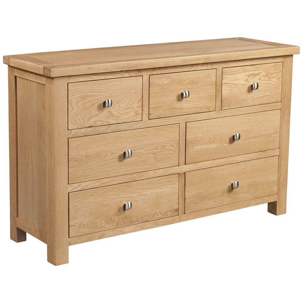 Cambridge Oak 3 Over 4 Combination Chest
