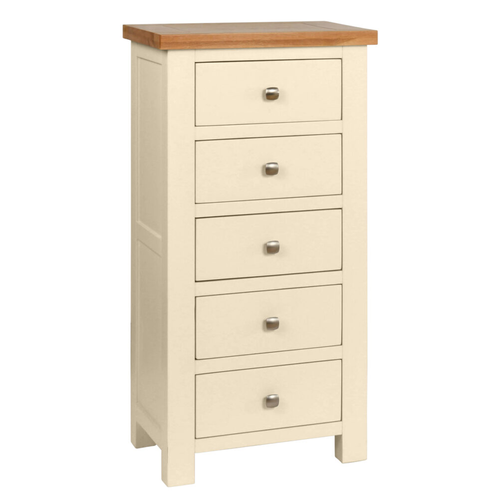 Cambridge Painted 5 Drawer Tall Chest