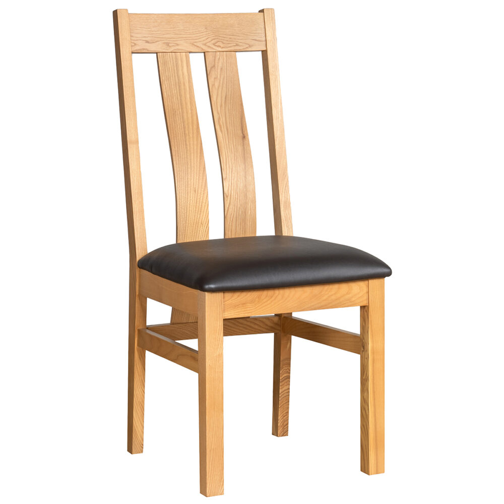 Classique Oak Dual Slatted Dining Chair