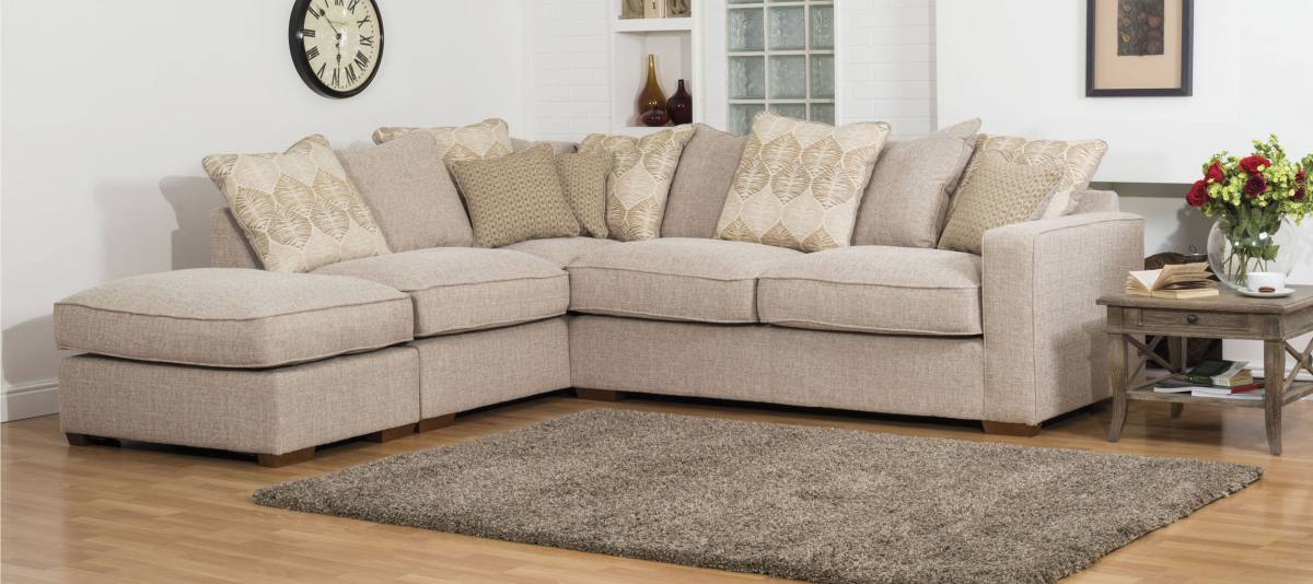 Denver FST, LFC, R2S Standard-Back Corner Sofa Bed