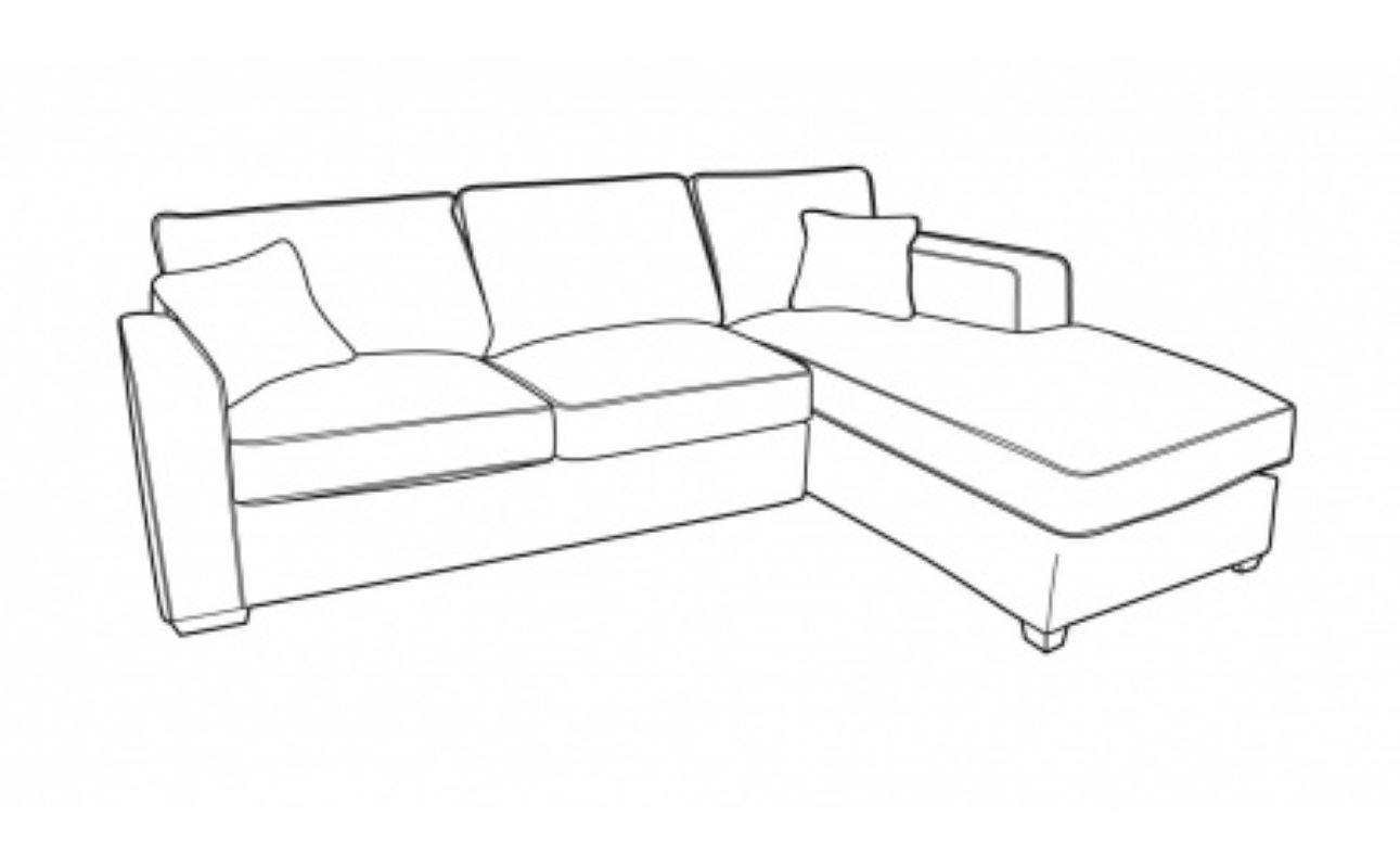 Denver L2, RTC Standard-Back Corner Sofa