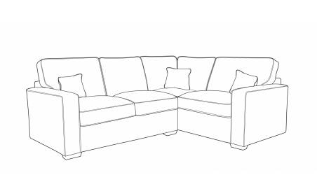 Denver L2, CO, R1 Standard-Back Corner Sofa