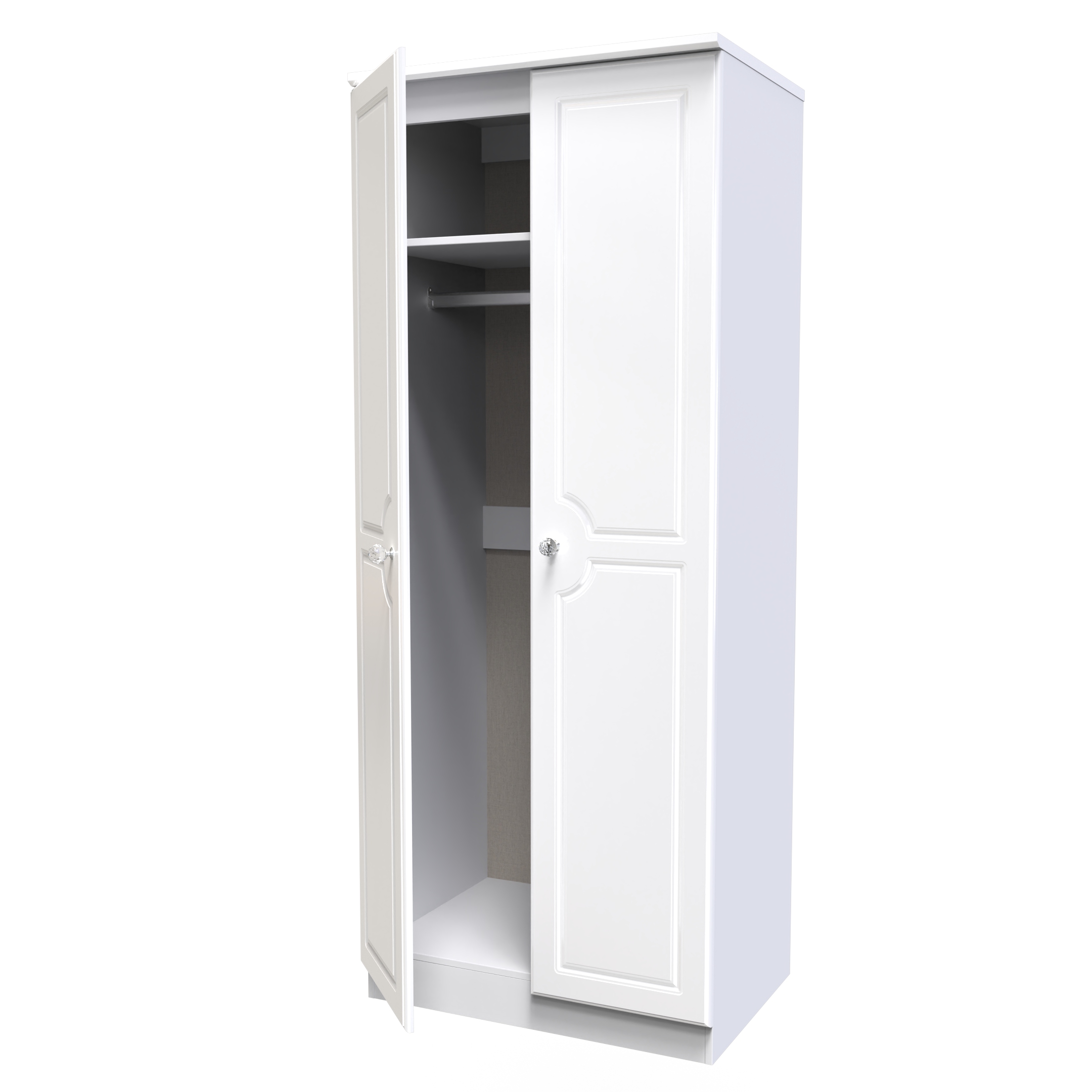 London 2ft 6in Plain Wardrobe