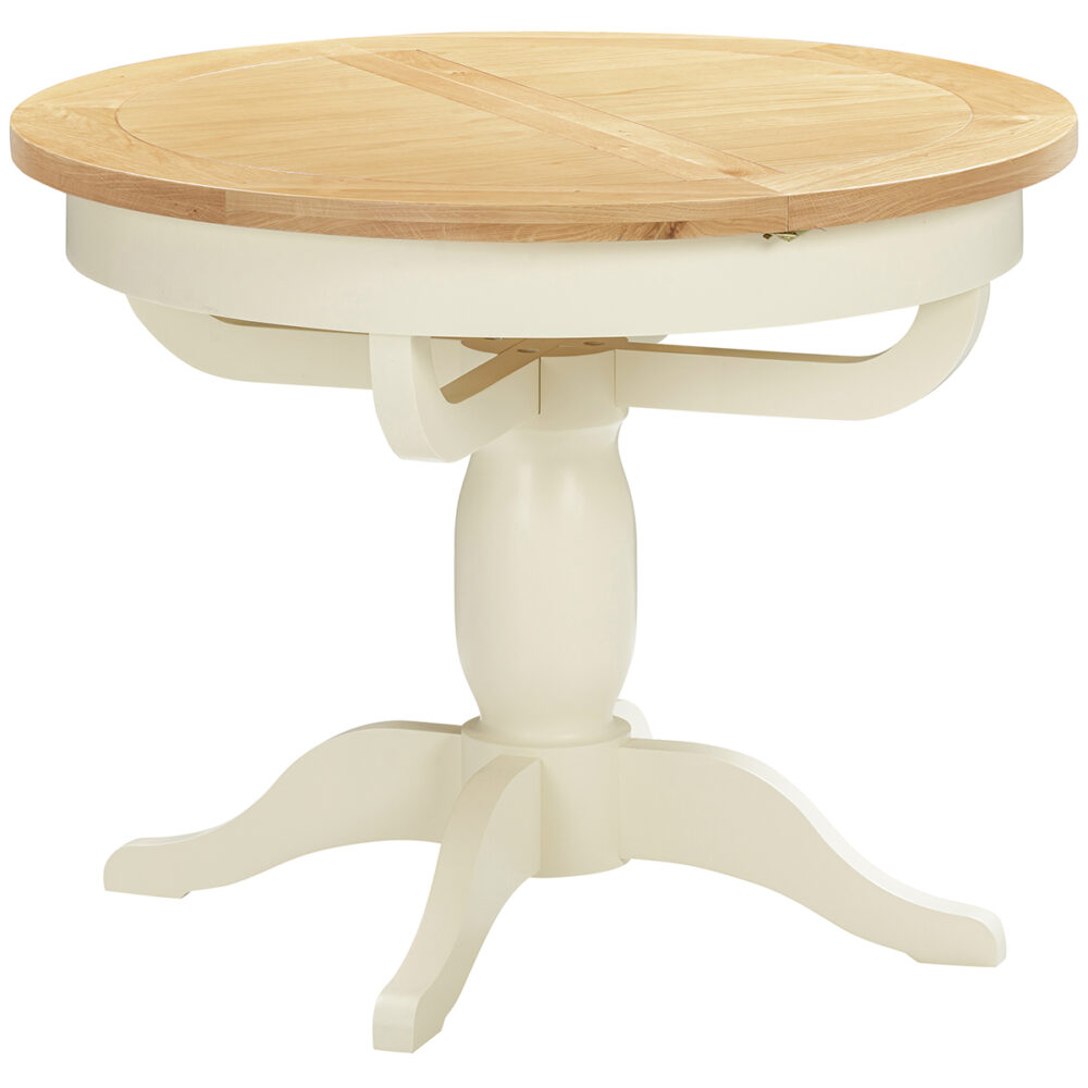 Cambridge Painted Round Extending Dining Table