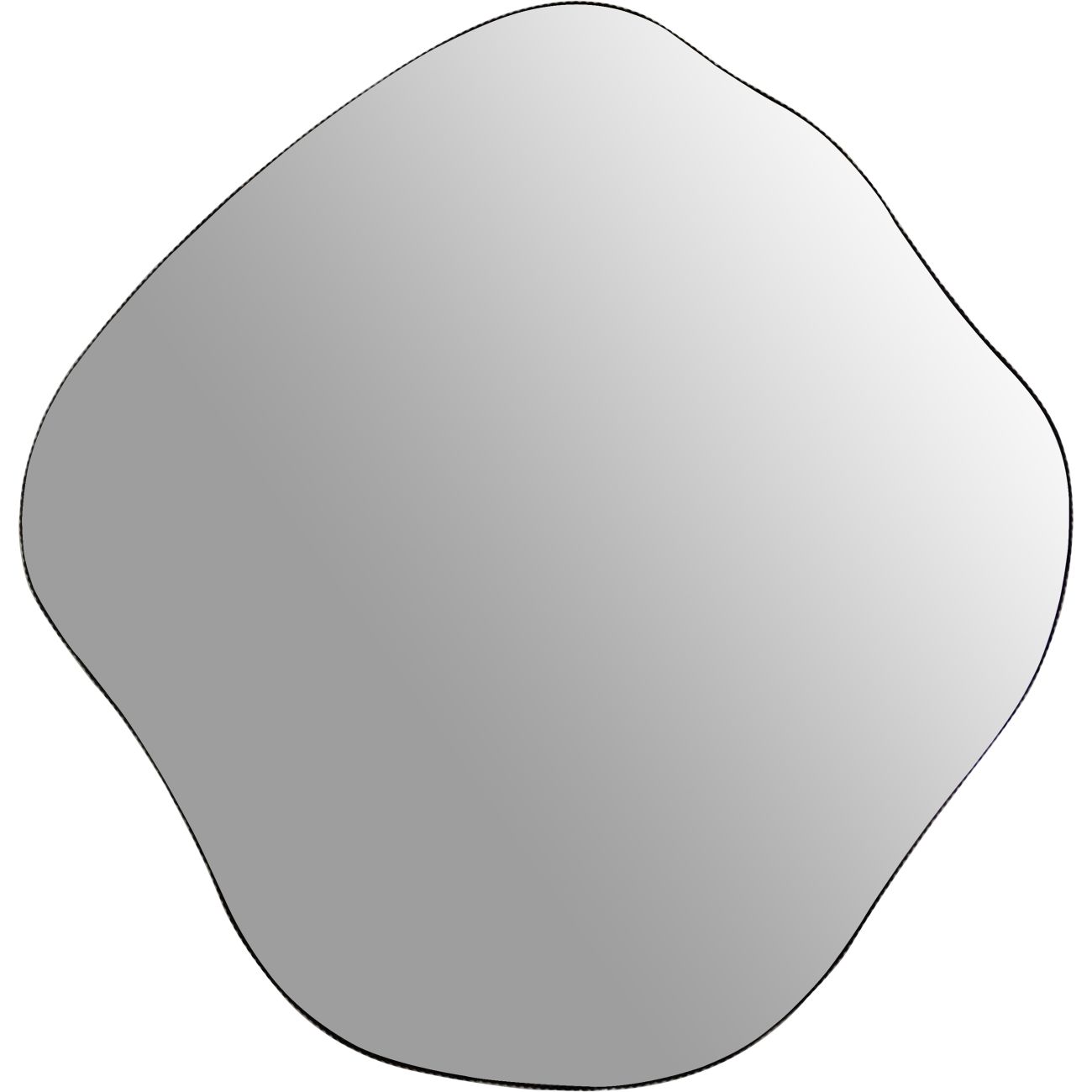 Organic Oak Finish Mirror Small 59x61cm