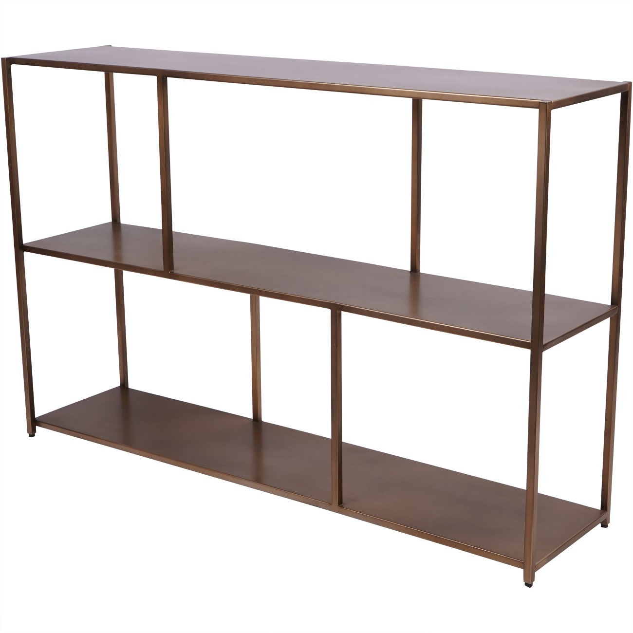 Charlston Console Table Brushed Champagne