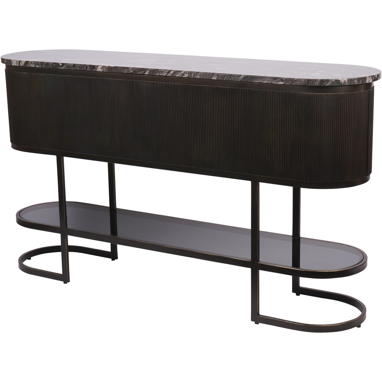 Carraway Black Console Table