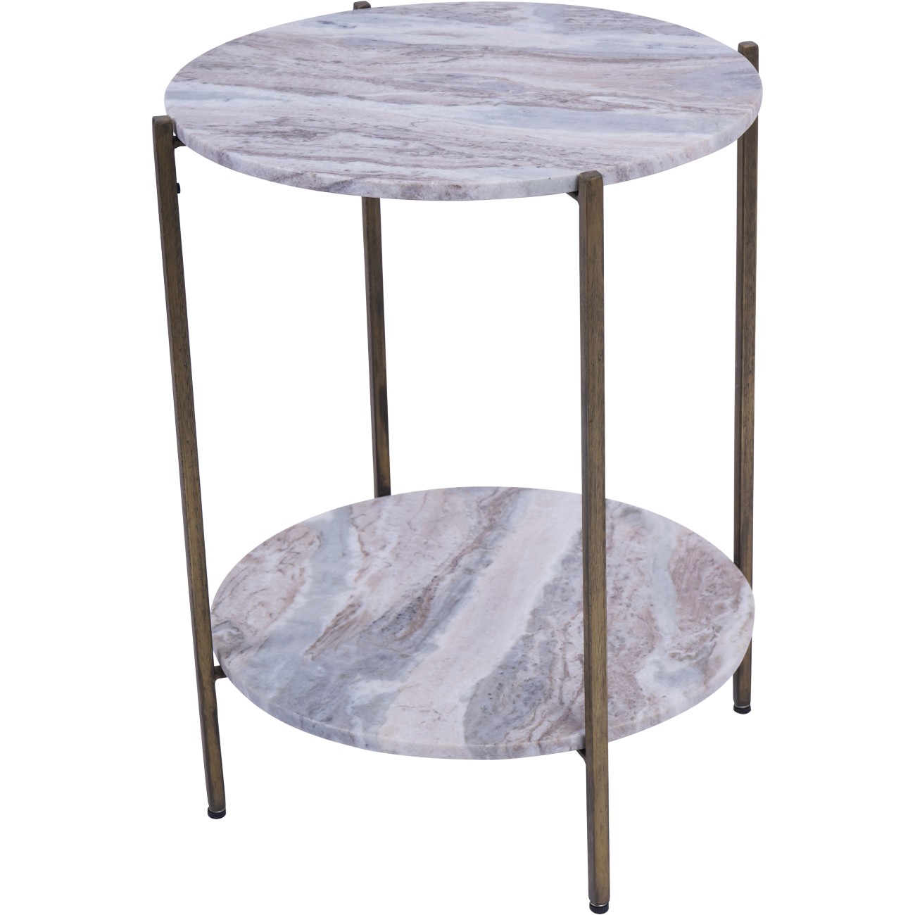 Umbria Marble Top Side Table