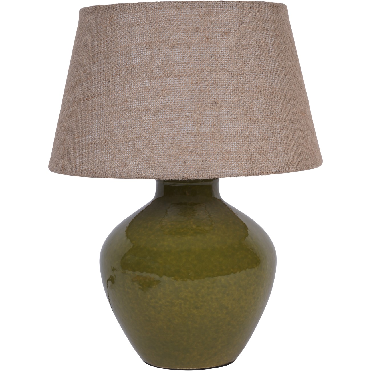 Aubrey Green Table Lamp Small