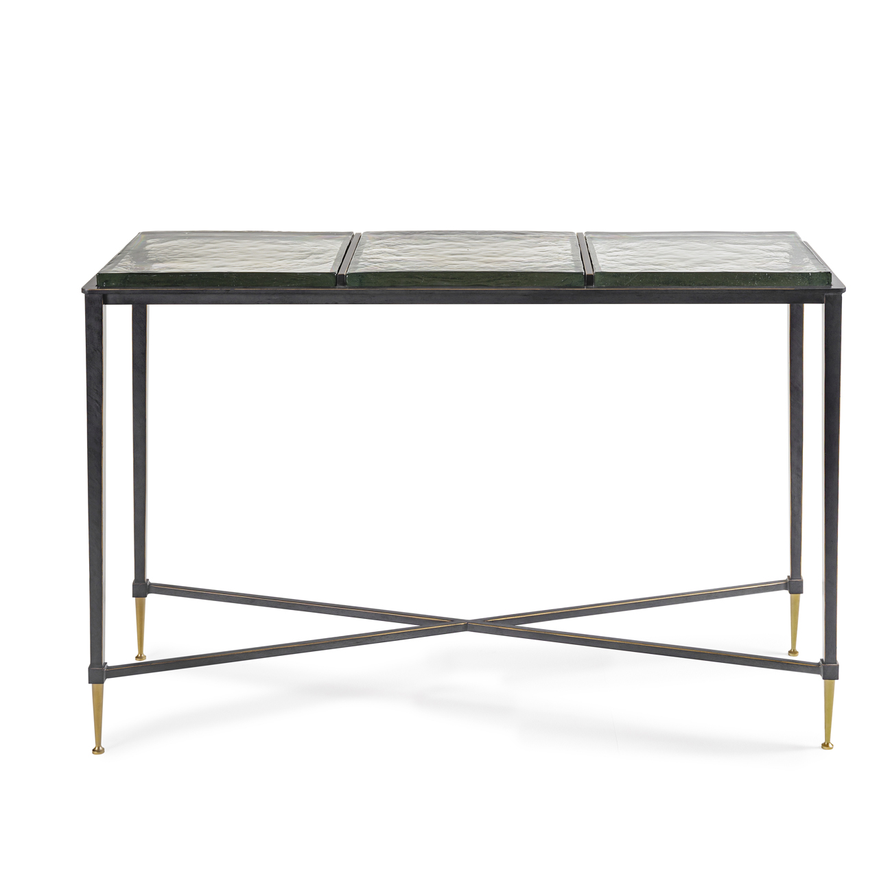 Tyla Glass Console Table