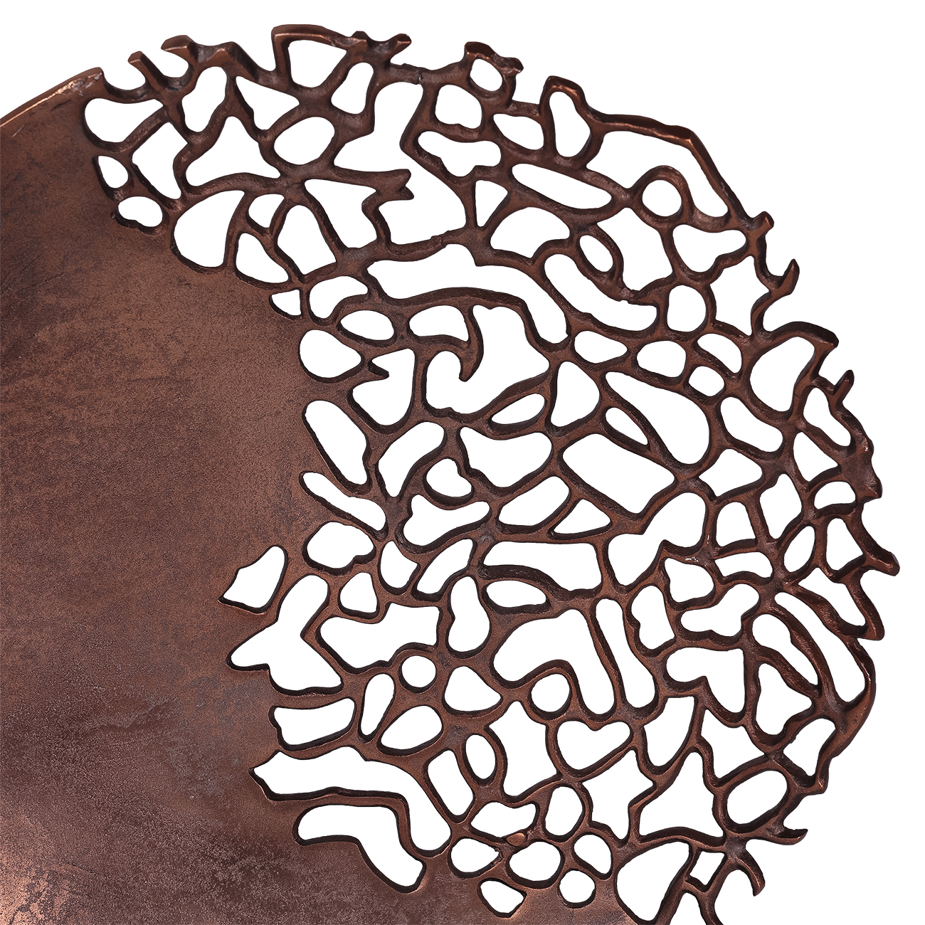 Apo Coral Raw Bronze Sculpture