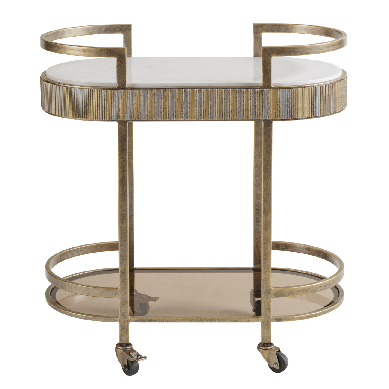 Carraway Aged Gold Drinks Trolley