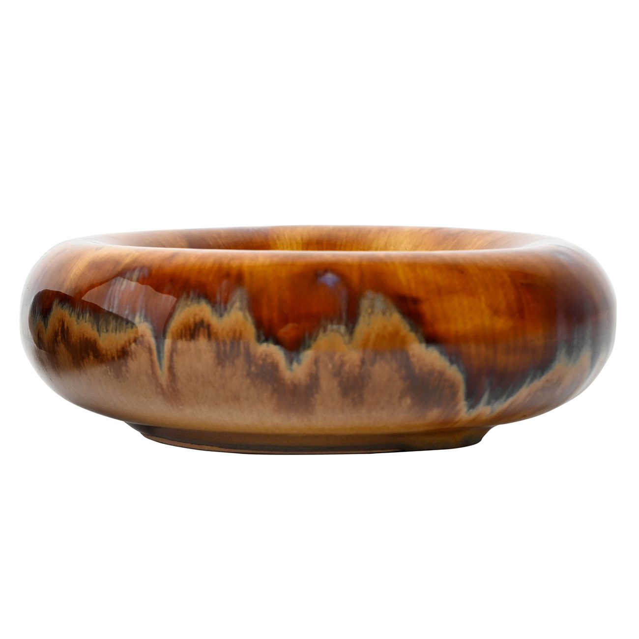 Medway Ochre Reactive Glaze Bowl