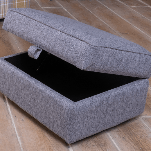 Coordinating storage stool for Sarah Quinlan and Petra