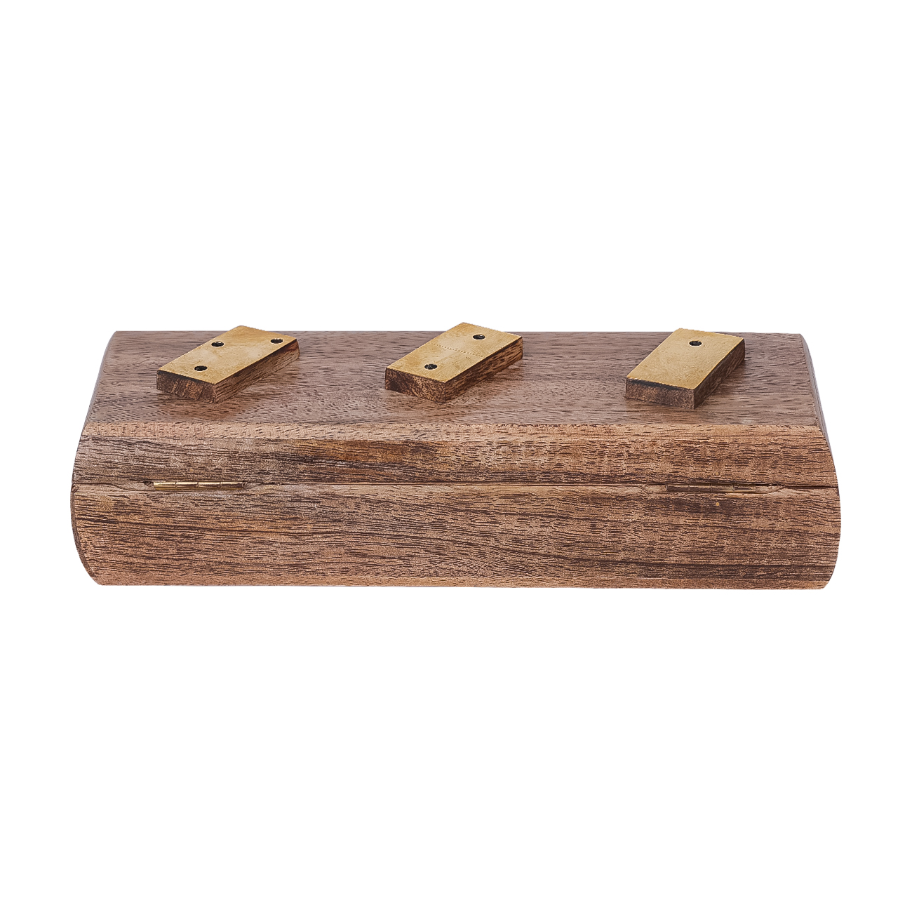 Pryce Mango Wood Domino Game