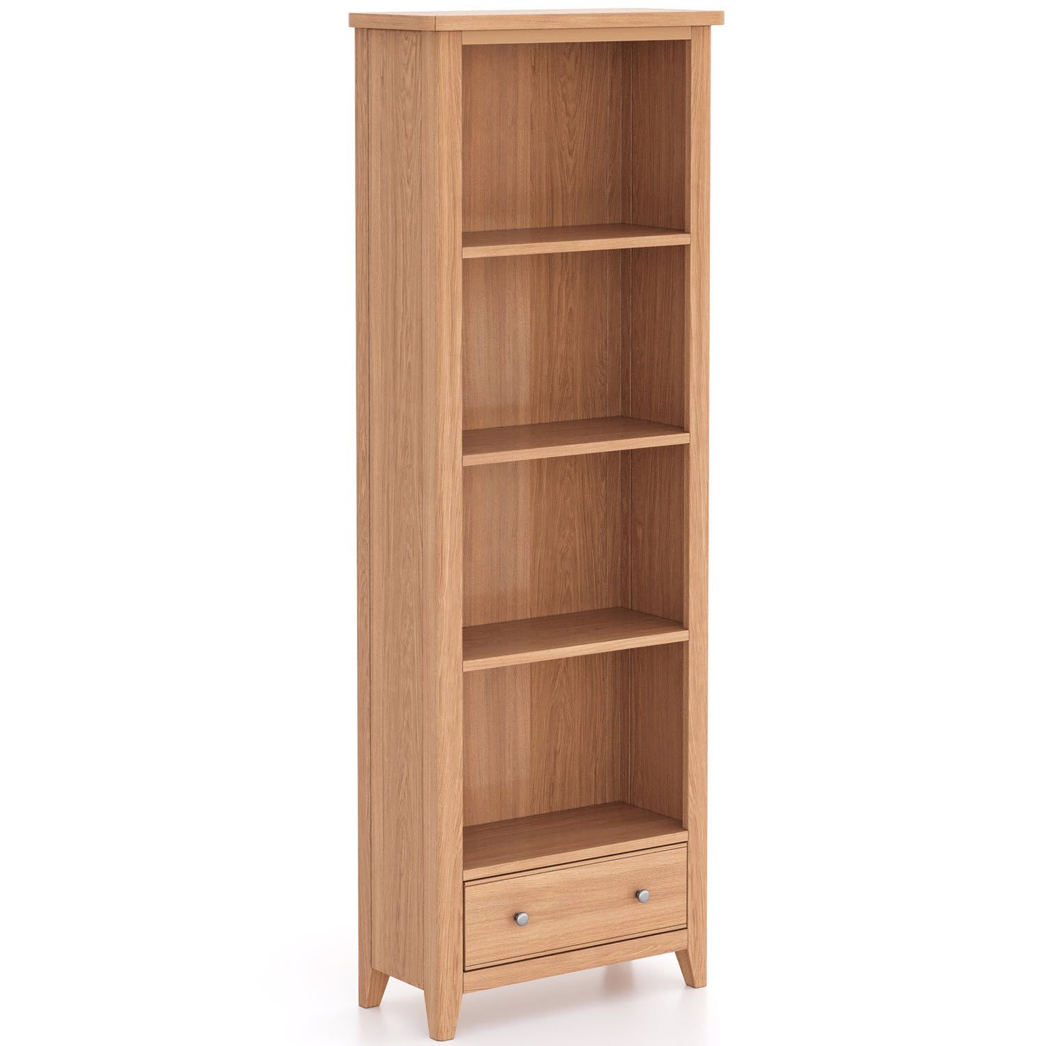 Barley Oak Large Bookcase
