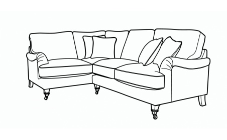 Celeste L2C, R2 Corner Sofa