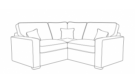 Denver L1, CO, R1 Standard-Back Corner Sofa