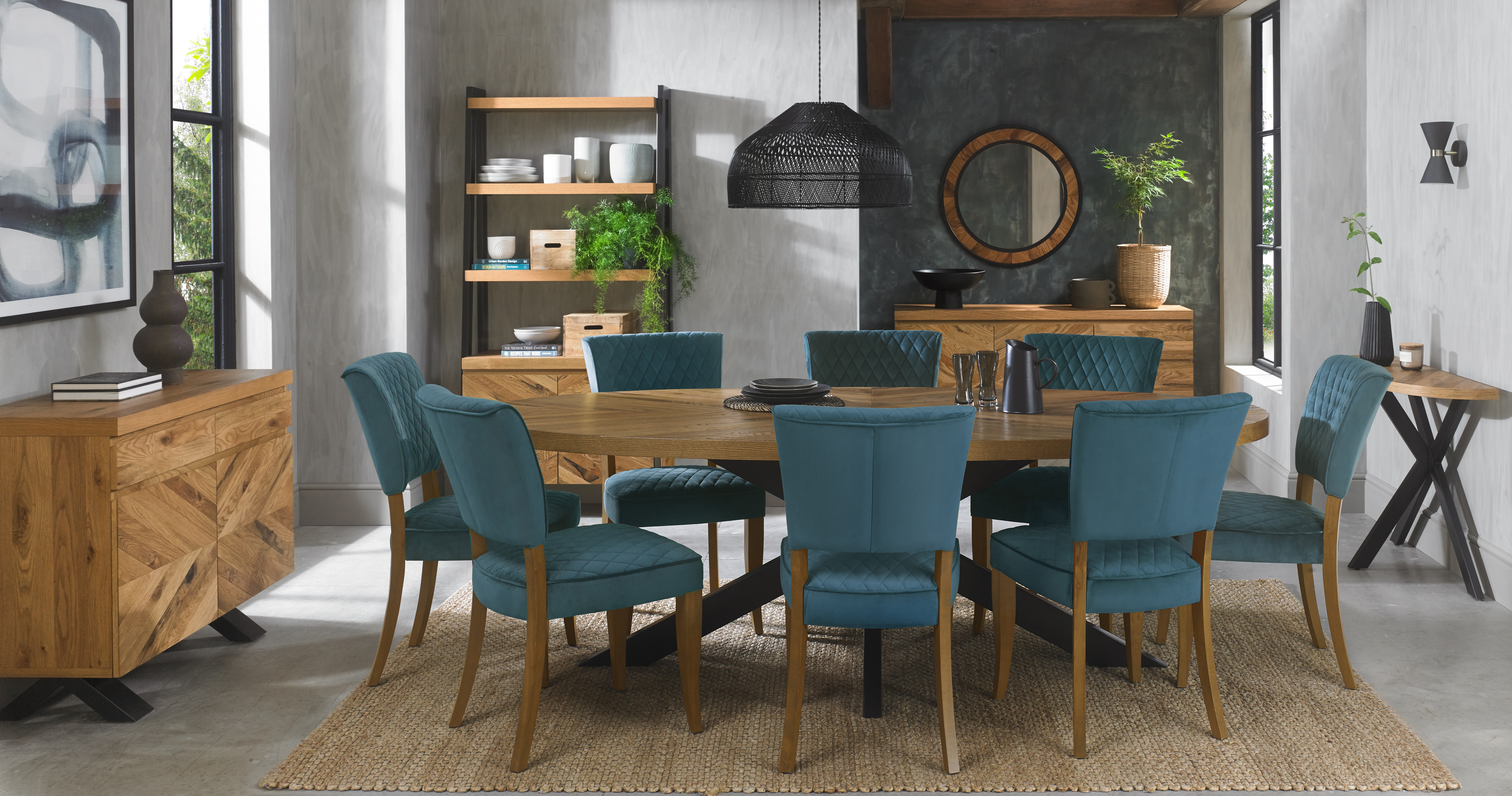 Elegant dining room furniture from Barnes and Fadden