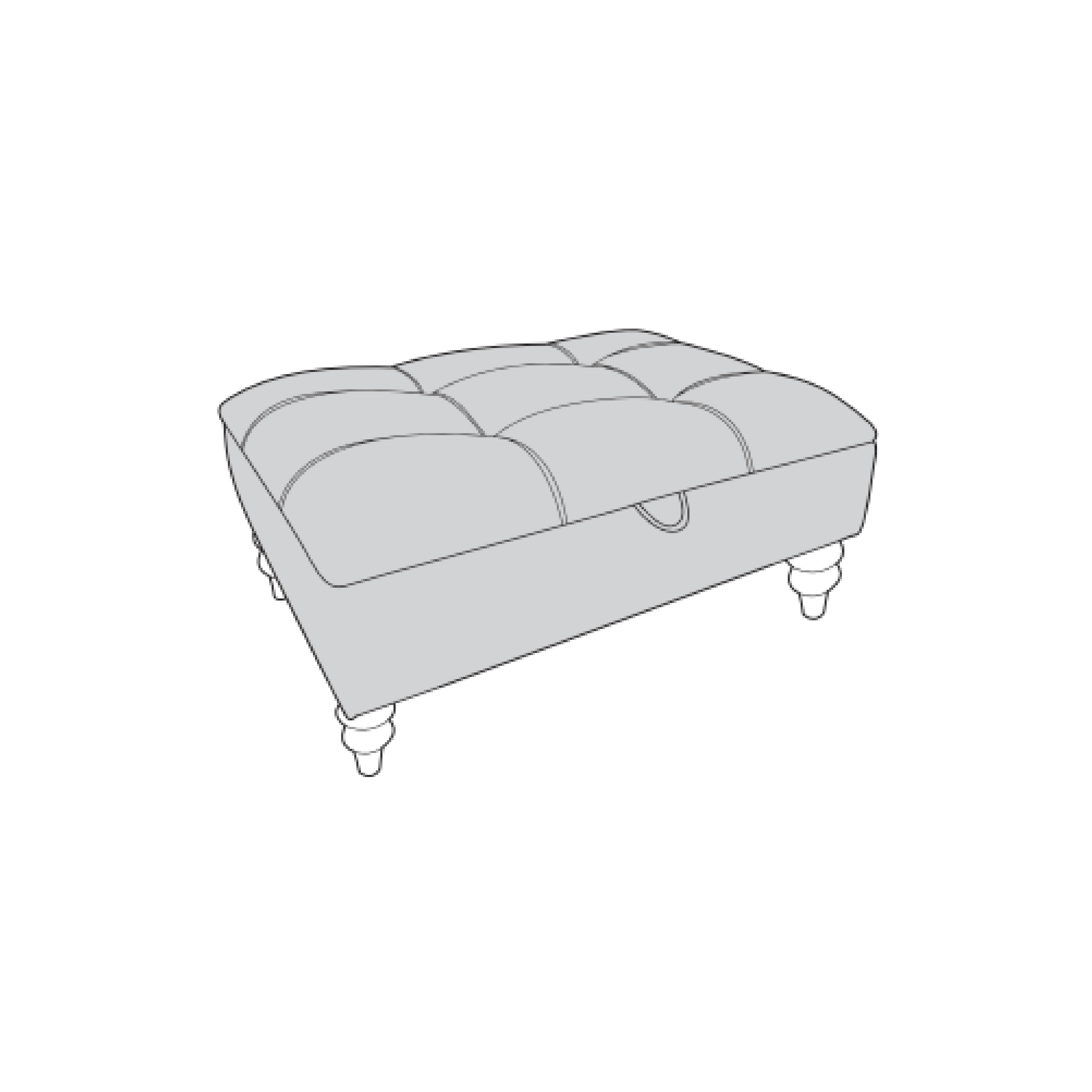 Exeter Storage Footstool