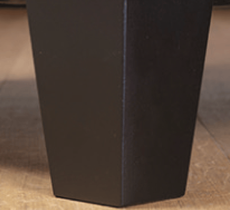 Genoa ebony solid leg