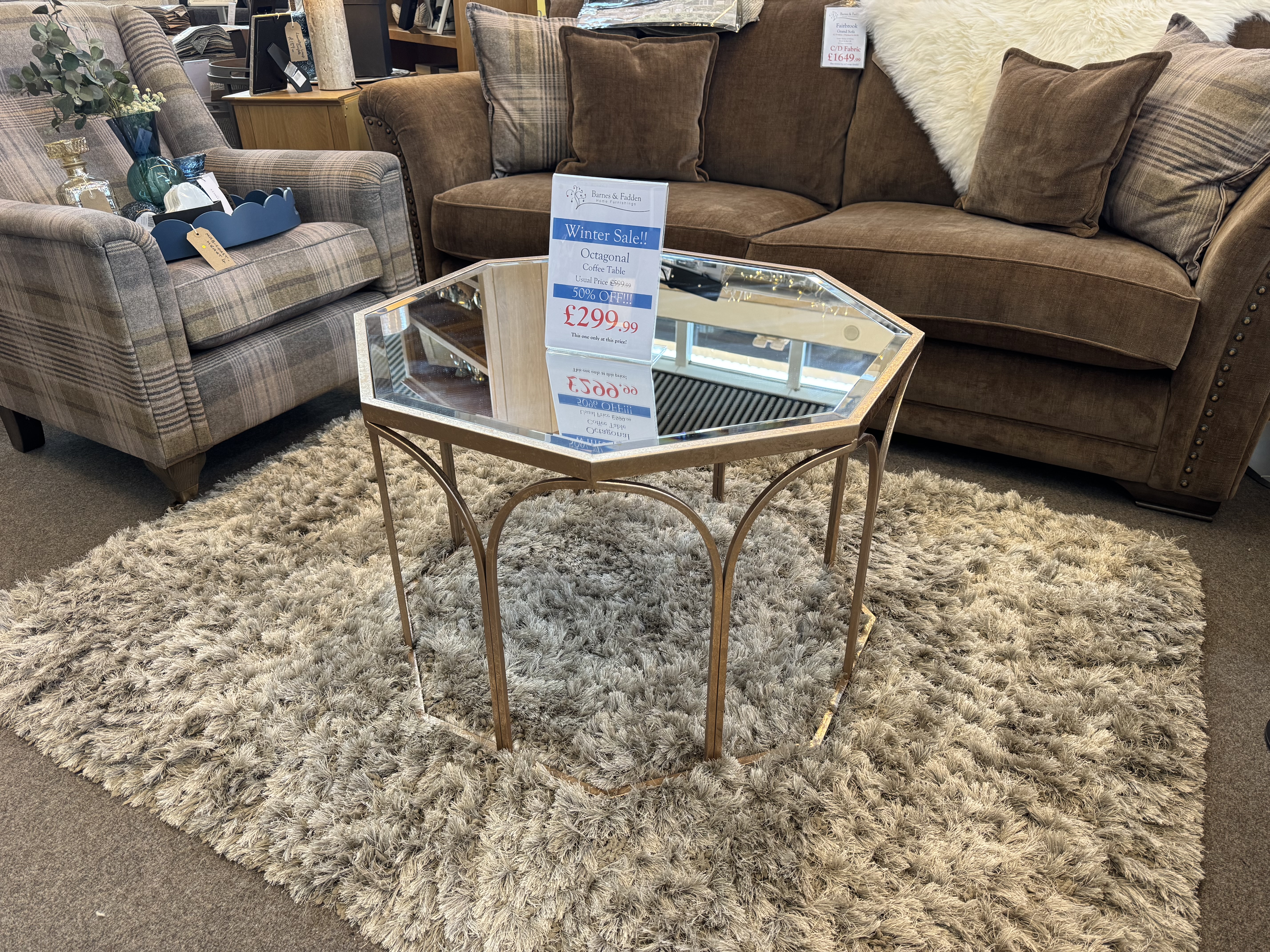 Octagonal Coffee Table
