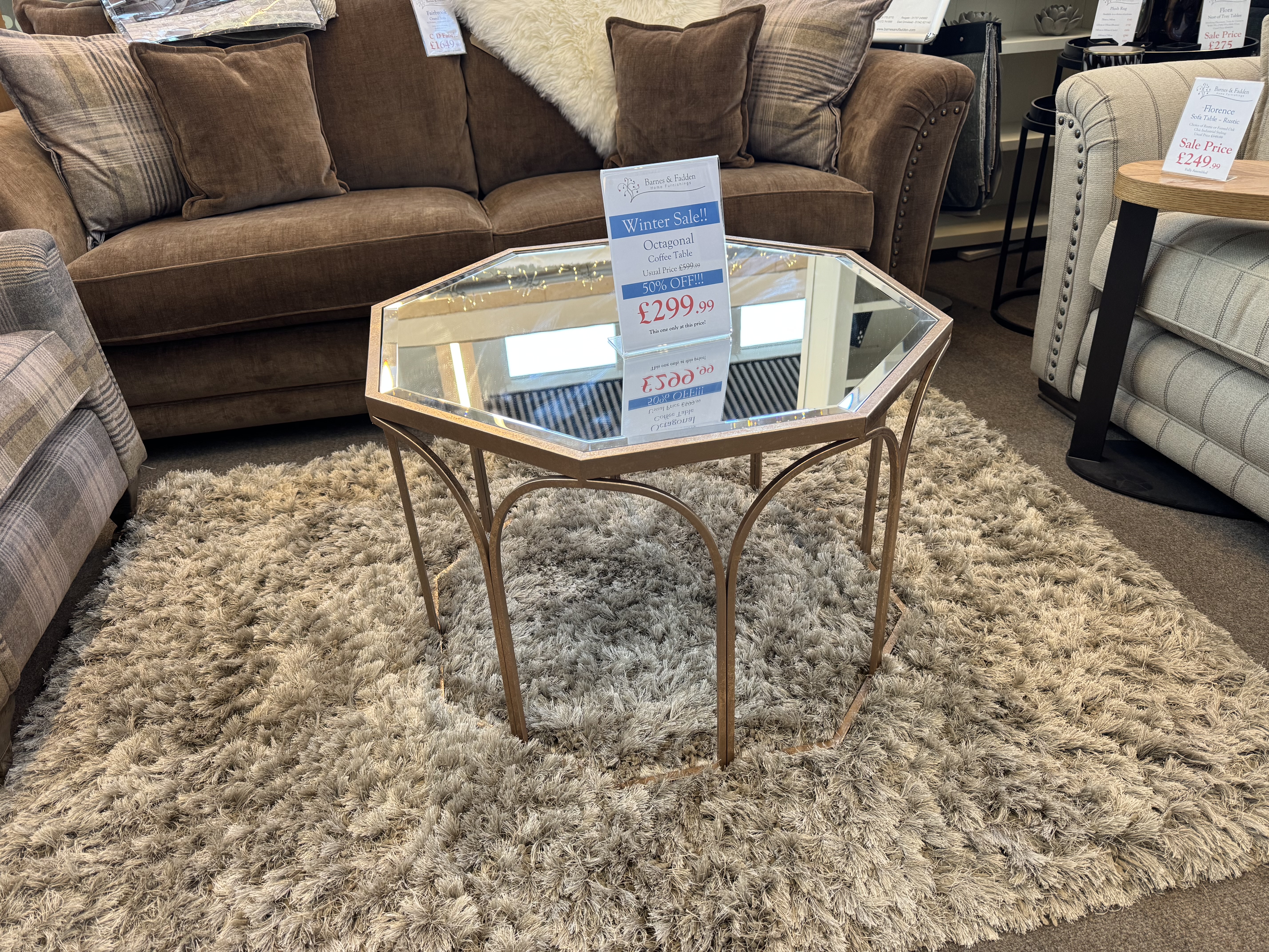 Octagonal Coffee Table