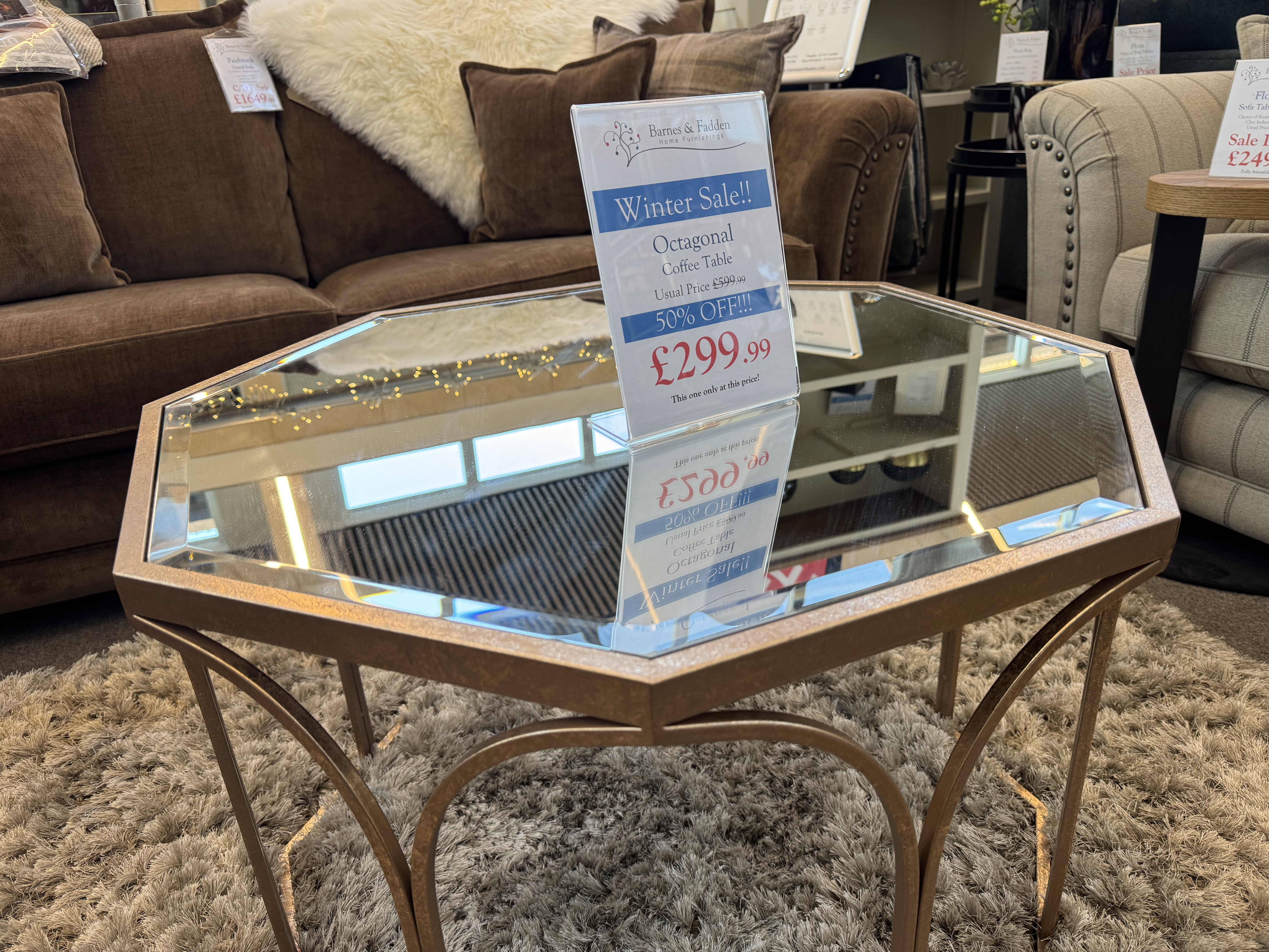 Octagonal Coffee Table