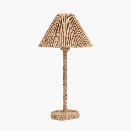 Leif jute rope table lamp