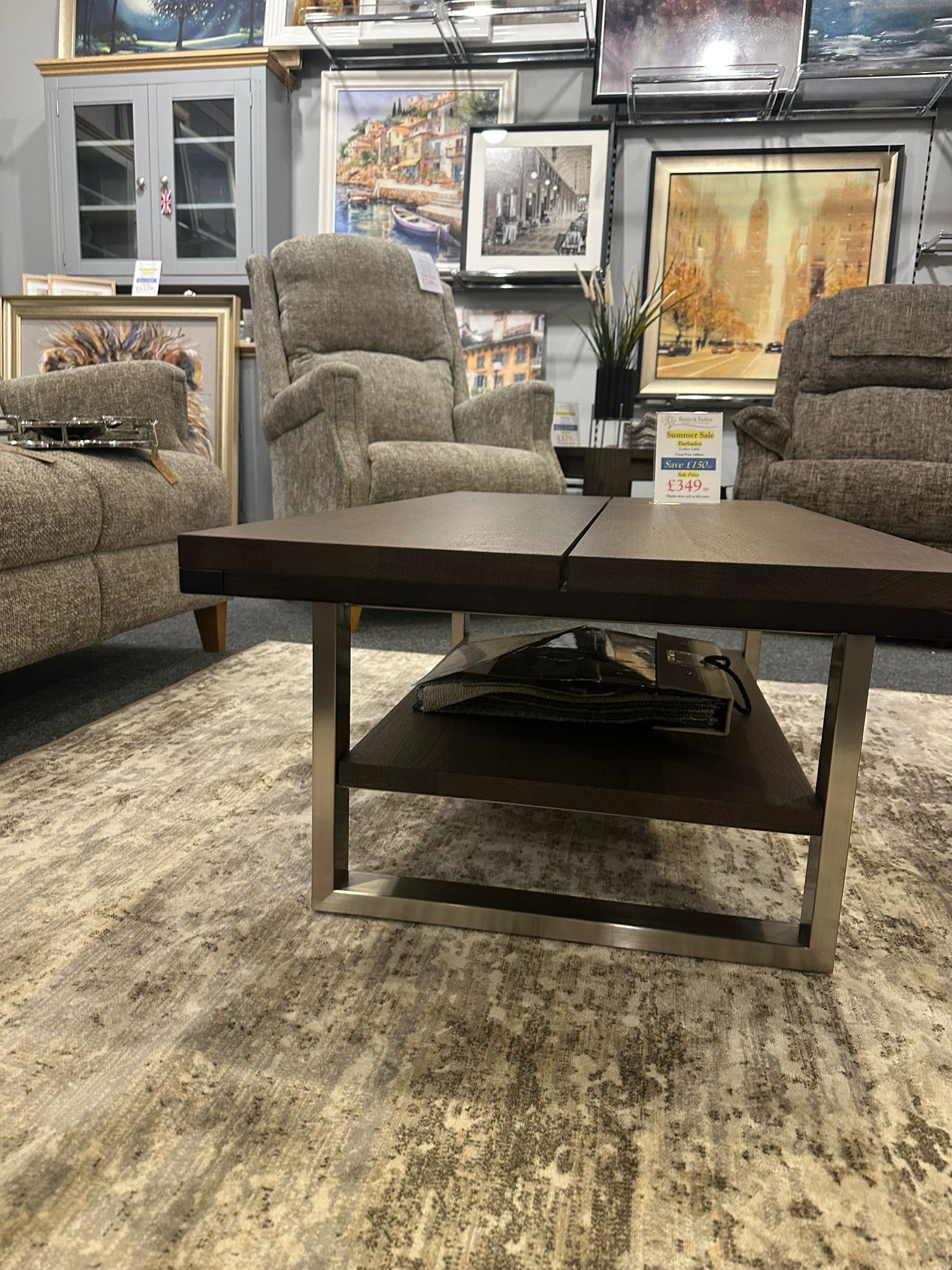 Barbados Coffee Table – East Grinstead Display Model
