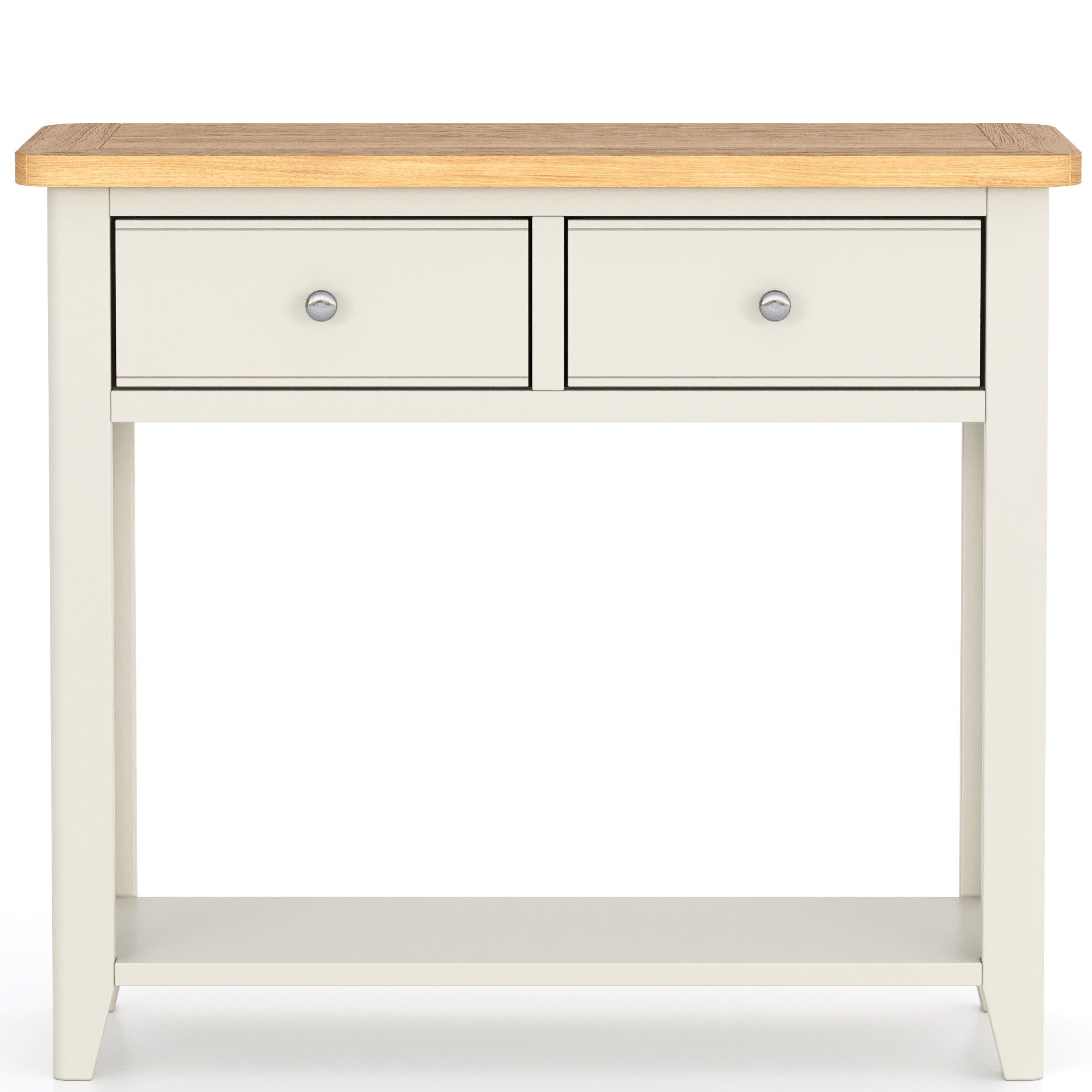 Barley Painted Oak Console Table