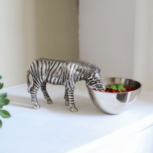 Zebra Nibbles Bowl