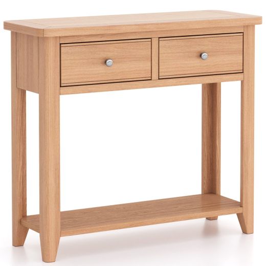 Barley Oak Console Table - Image 1