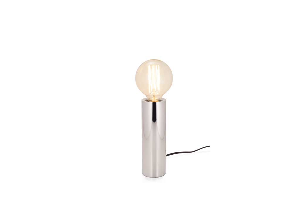 Small polished stainless-steel iLamp