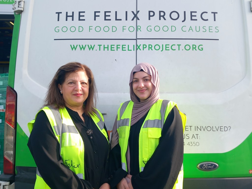 Enfield Health and Wellbeing Service CIC is one of the recipients of leftover food from The Felix Project
