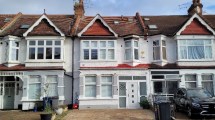 A row of terraced house in North Finchley