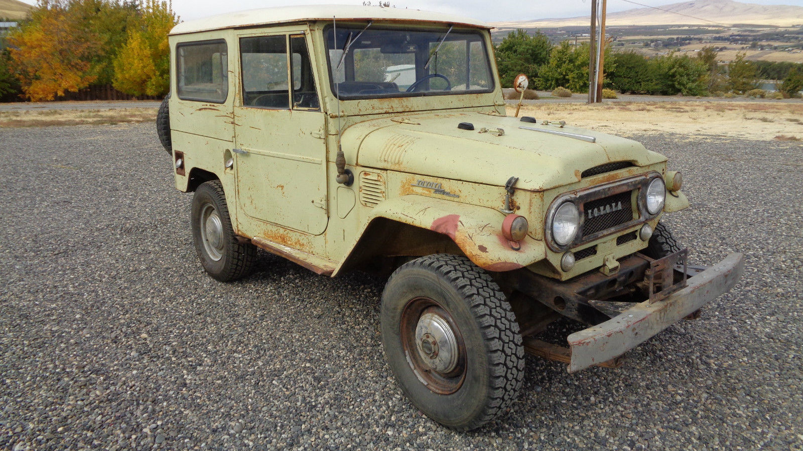 Almost original: 1967 toyota land cruiser