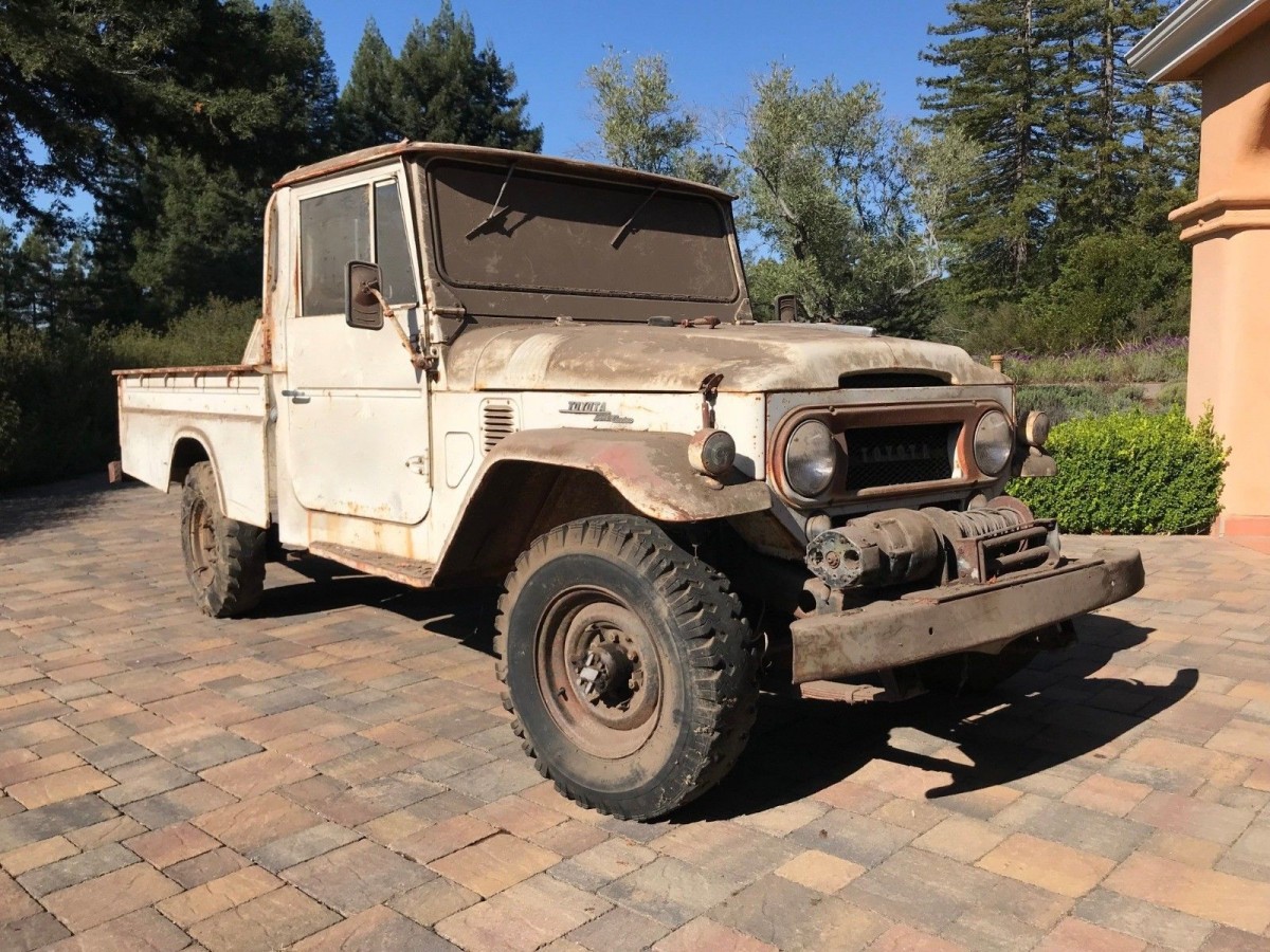 I want! 1967 toyota land cruiser pickup