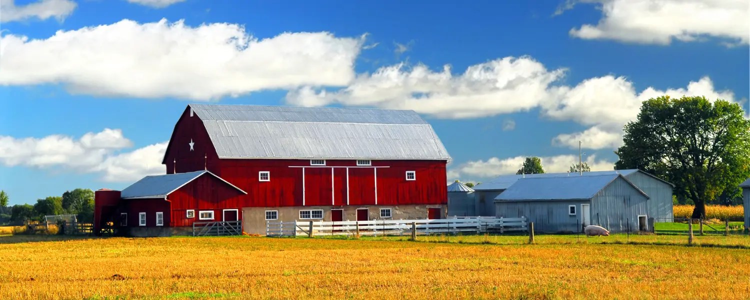 red barn
