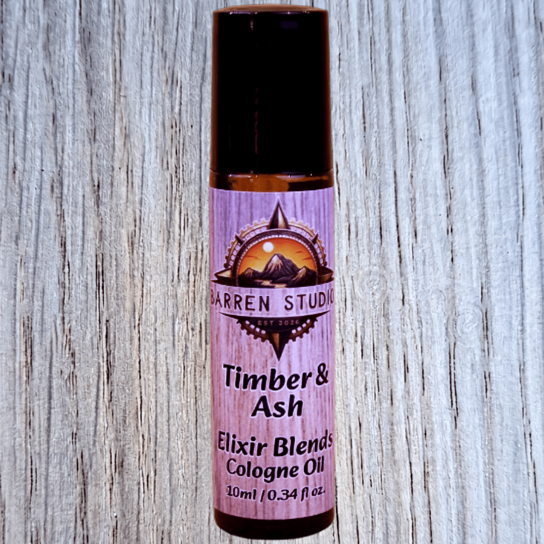 Timber & Ash – Elixir Blends Cologne Oil