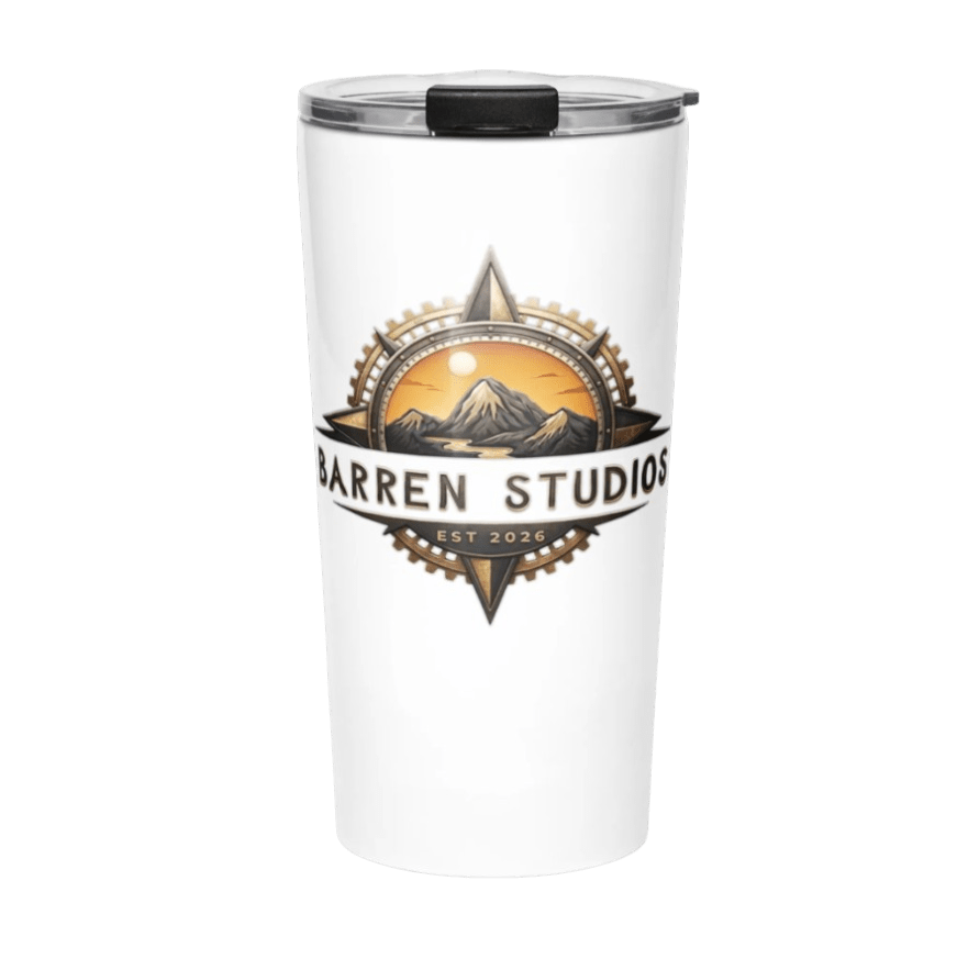 Barren Studios stainless steel tumbler