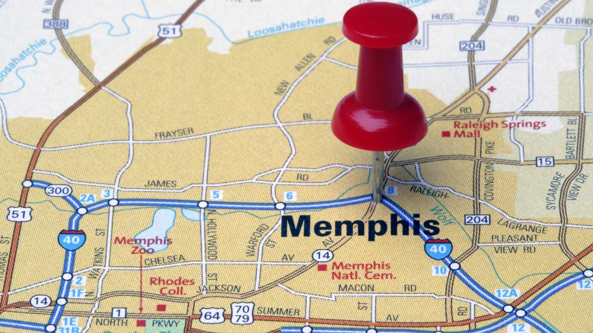 Memphis Map Barrett Media Memphis Map 